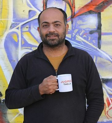 Jiten Suchede, founder of Jugmug Thela