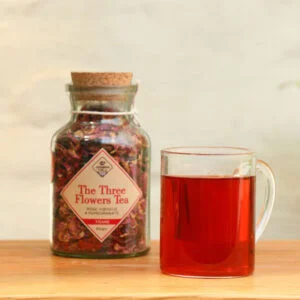 Three-Flower-Tea-Rose--Hibiscus--Pomegranate-Tisane
